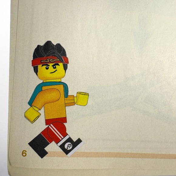 LEGO Monkie Kid White Dragon Horse Jet Instruction Manual Book Only 80020 - Picture 9 of 12